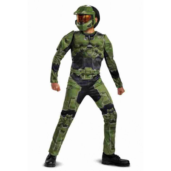Costum pentru copii - HALO Microsoft Master Chief Fancy GoDan - mărimea M