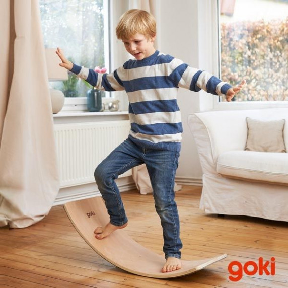 Tablă de echilibru - gri - GOKI Balance board