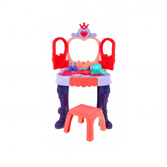 Masă de toaletă cu scaun pentru copii - Inlea4Fun BEAUTIFUL GIRL