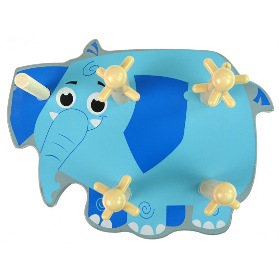 Jucărie cu forme din lemn - elefant - Inlea4Fun