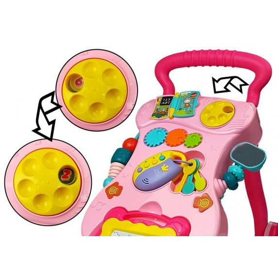 Premergător educațional pentru copii - HUANGER 5995 - roz