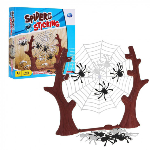 Joc de societate - Aruncă păianjenul - Inlea4Fun SPIDERS STICKING