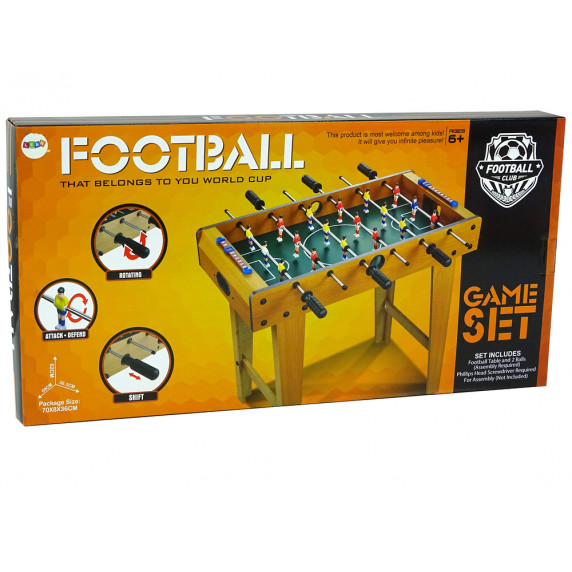 Fotbal de masă -  62 cm - Inlea4Fun FOOTBALL 