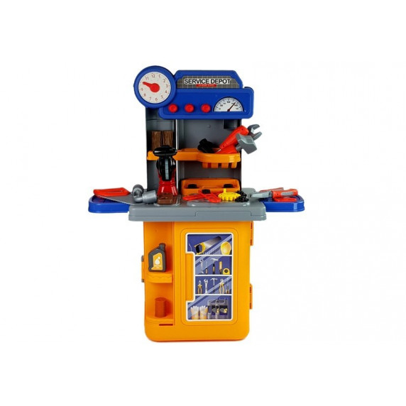 Set unelte de jucărie în valiză - Inlea4Fun MOBILE TOOL TABLE