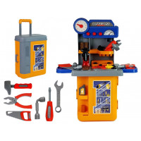 Set unelte de jucărie în valiză - Inlea4Fun MOBILE TOOL TABLE 