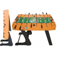 Fotbal de masă - 125 cm - imitație de lemn 