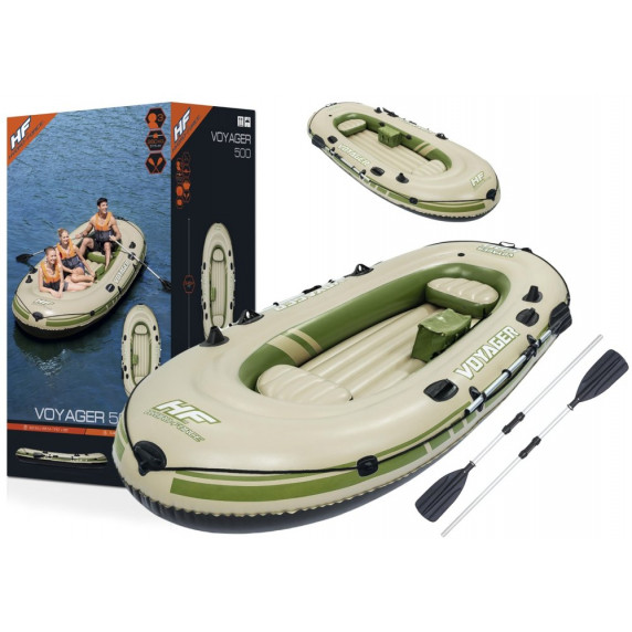 Barcă gonflabilă -  348x142 cm - Voyager 500 BESTWAY 65001