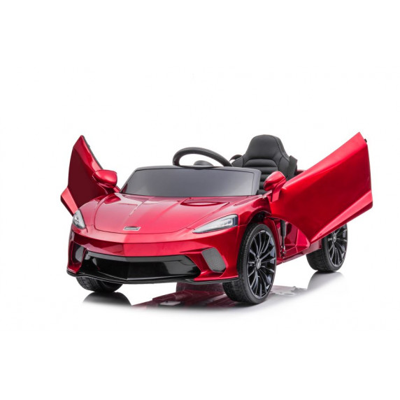 Mașină electrică lăcuită - Inlea4Fun McLaren GT 12V - roșu