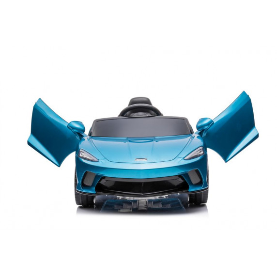 Mașină electrică lăcuită - Inlea4Fun McLaren GT 12V - albastru