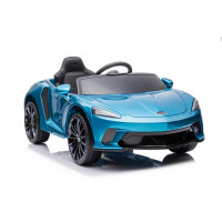 Mașină electrică lăcuită - Inlea4Fun McLaren GT 12V - albastru 