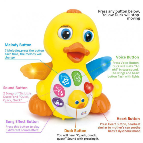Rață interactivă - HOLA Dancing Duck