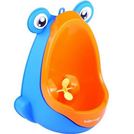 Mini pisoar pentru copii - albastru/portocaliu - BabyYuga