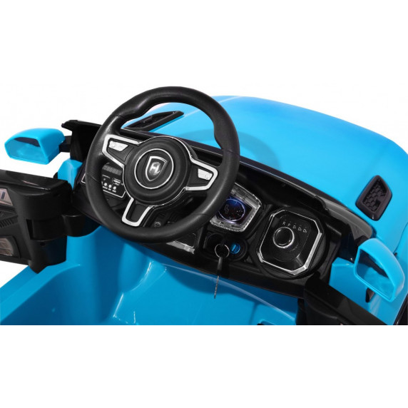 Masină electrică - albastru - RAPID RACER