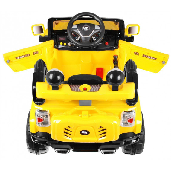 Mașină electrică - galben - JEEP JJ245