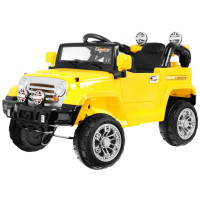 Mașină electrică - galben - JEEP JJ245 