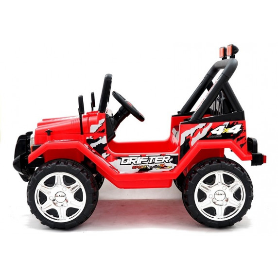 Mașină electrică - roșu - Inlea4Fun Electric quad DRIFTER EVA