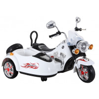 Motocicletă electrică - alb - Inlea4Fun SX138 
