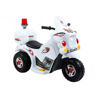 Motocicletă electrică - Inlea4Fun LL999 - alb 