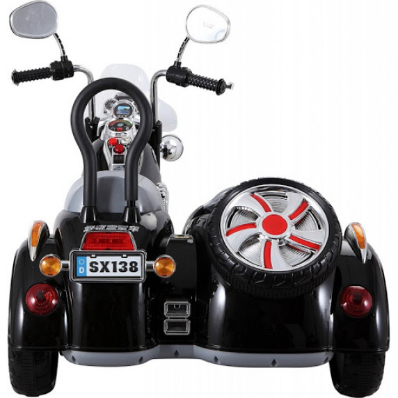 Motocicletă electrică - negru - Inlea4Fun SX138