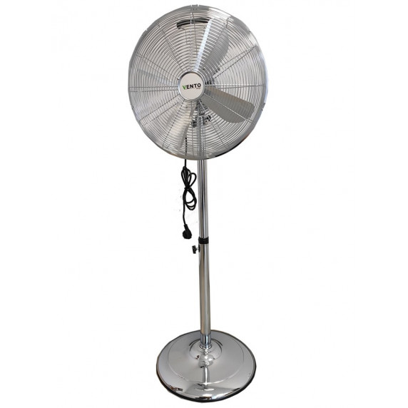 Ventilator cu stativ 40 cm / 50 W, inox-crom, Vento