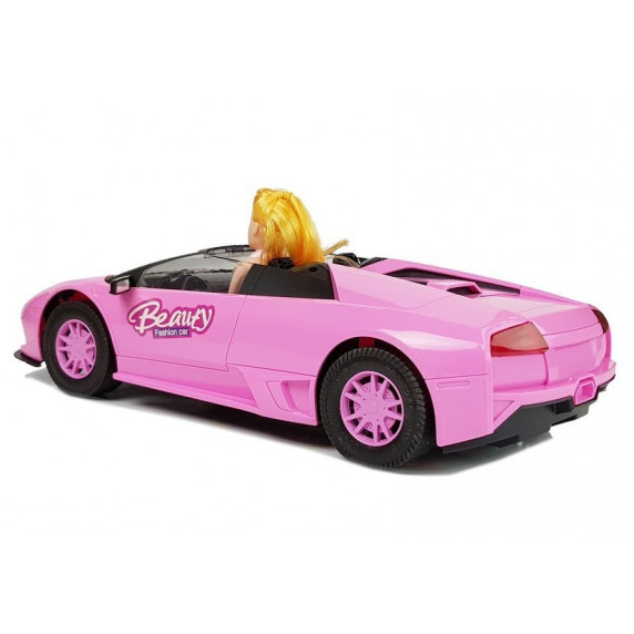 Mașină cabrio de jucărie cu păpușă - Bella