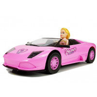 Mașină cabrio de jucărie cu păpușă - Bella 