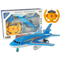 Avion cu telecomandă - AIR PLANE BUS -albastru 