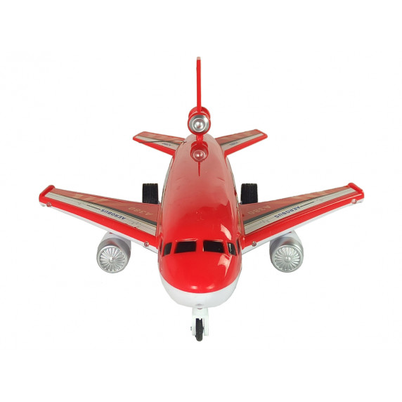 Avion cu telecomandă - AIR PLANE BUS - roșu