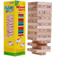 Joc Jenga din lemn - Inlea4Fun Wood Toys  