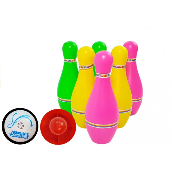 Set bowling cu popice și efecte de lumină - Inlea4fun