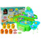 Set de pescuit pentru copii interactiv, cu undițe și pești, verde, Inlea4fun