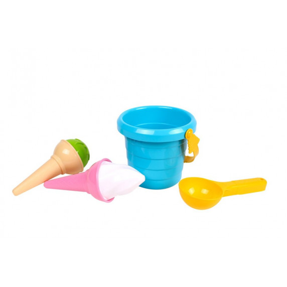 Jucării pentru nisip - Inlea4Fun Bucket Spoon 5736