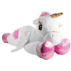 Unicorn de pluș - 120 cm - alb/roz Preview