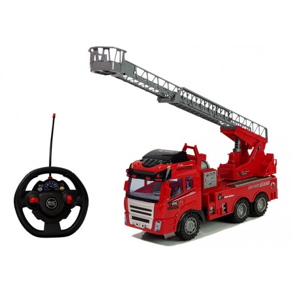 Mașina  de pompieri cu telecomandă - Inlea4Fun RC FIRE TRUCK 