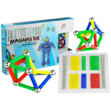 Jucărie de construcție magnetică - Inlea4Fun BIG MAGNASTIX 188 buc Preview