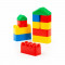 Cuburi colorate din plastic - 12 bucăți - POLESIE 61768