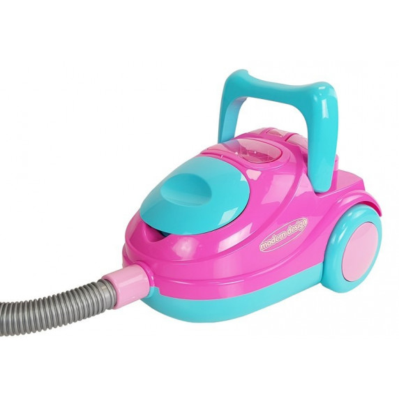 Aspirator de jucărie Vacuum Cleaner Inlea4Fun - roz/albastru