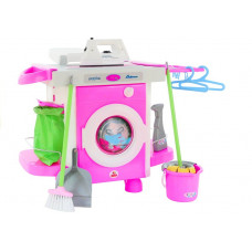 Mașină de spălat rufe de jucărie cu accesorii - Polesie CARMEN 58843 Preview