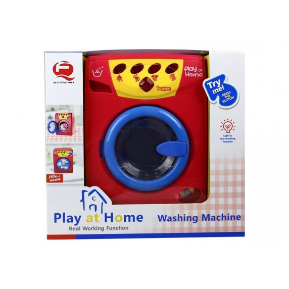 Mașină de spălat pentru copii roșu Inlea4fun