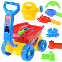 Jucării pentru nisip și cărucior cu mâner - Inlea4Fun - Spiderman 