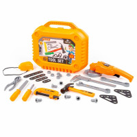 Trusă de unelte în valiză - 30 piese - POLESIE Tool Set - portocaliu 