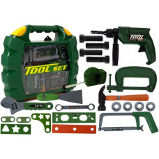 Set unelte de jucărie - Inlea4Fun TOOL SET - verde închis Preview