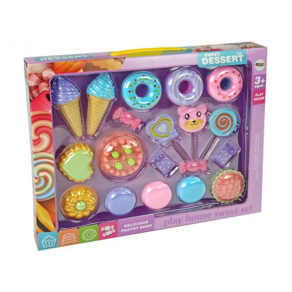 Set dulciuri de jucărie - Inlea4Fun SWEET DESSERT