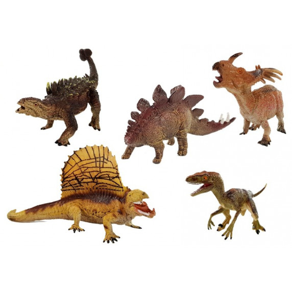 Set 5 figurine dinozauri, Dino Planet Inlea4Fun