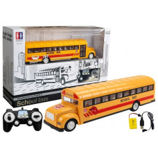 Autobuz școală cu telecomandă, galben, RC School Bus Inlea4Fun Preview