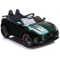 Mașină electrică - verde lucios - Jaguar F-Type 