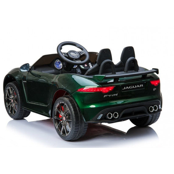 Mașină electrică - verde lucios - Jaguar F-Type