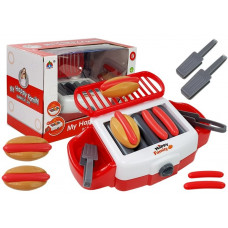 Grătar cu hot dog de jucărie Inlea4Fun MY HAPPY FAMILY Preview
