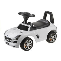Mașină acționat cu picioarele - Mercedes Benz SLS AMG - alb 