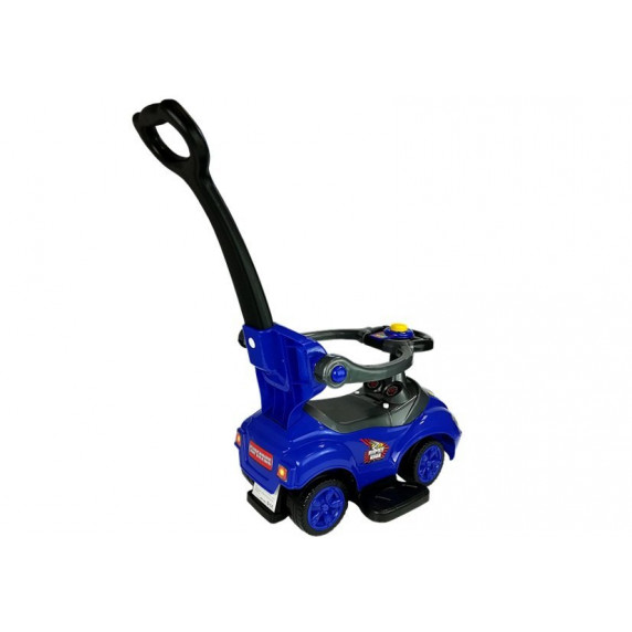 Mașină acționată cu picioarele - Inlea4Fun Super Ride 3în1 - albastru